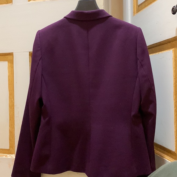 Karl Lagerfeld purple single breasted blazer size 8 - Picture 4 of 4